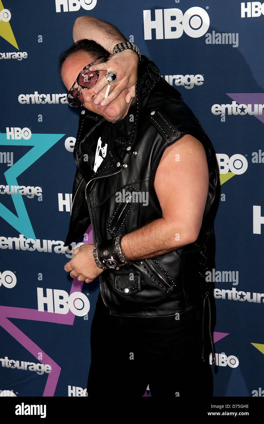 Andrew Dice Clay Final season premiere of HBO's 'Entourage' held at