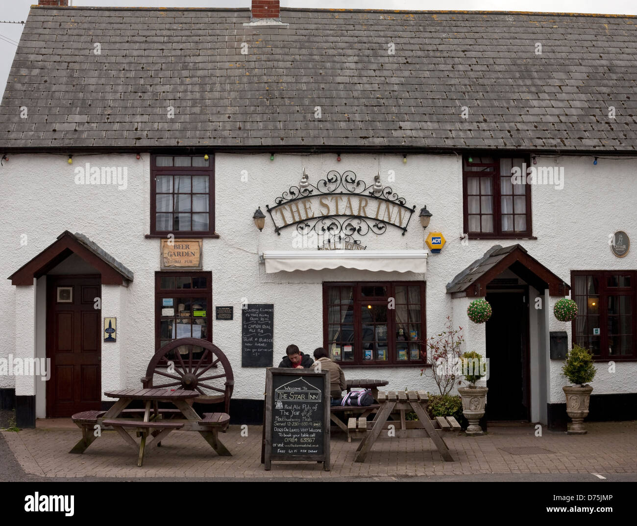 the star inn at Watchet Somerset a real ale public house Stock Photo