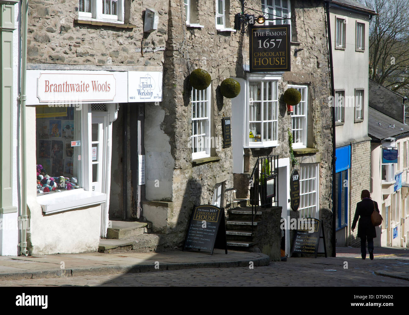 The Chocolate House on Branthwaite Brow, Kendal, Cumbria, England UK