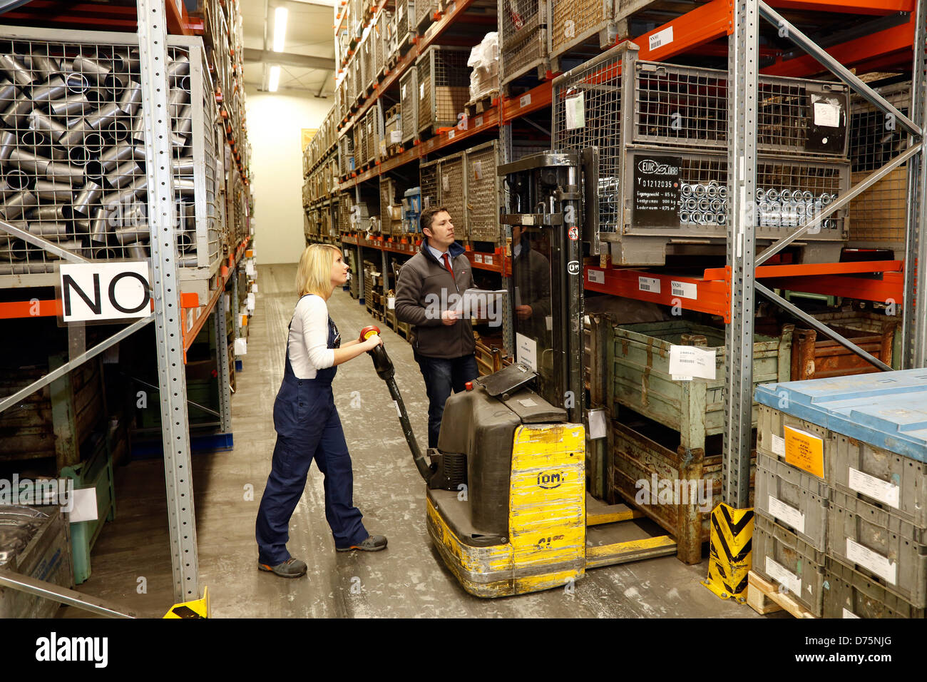 Meckenheim Germany Vocational Process Engineer Stock Photo Alamy