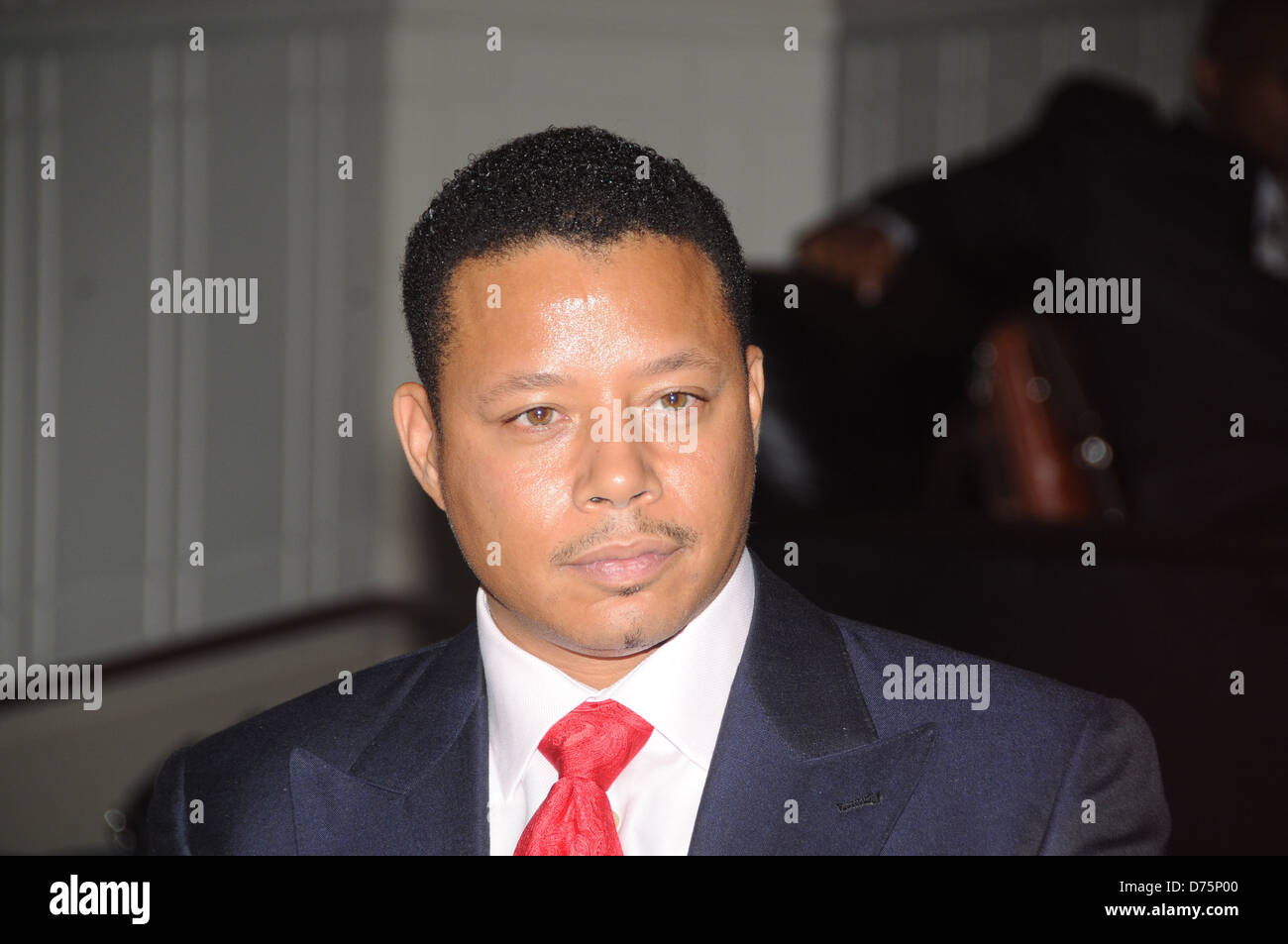 Terrence Howard Red Tails Press Junket in Philadelphia at the National Association of Black Journalists Convention held at the Stock Photo