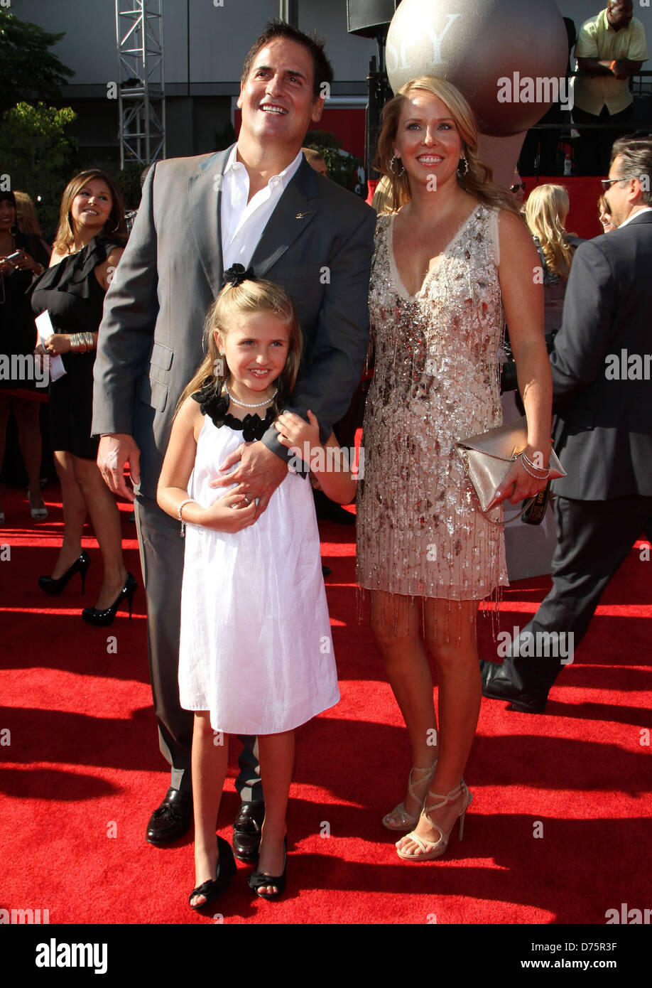 Mark Cuban; Tiffany Cuban; Alexis Cuban The 2011 ESPY Awards held at