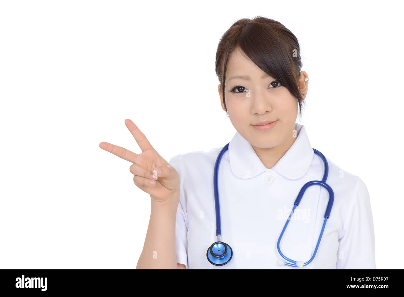 Beautiful asian nurse hi-res stock photography and images - Alamy