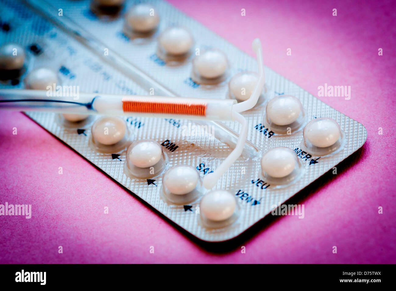 Contraceptives Stock Photo - Alamy