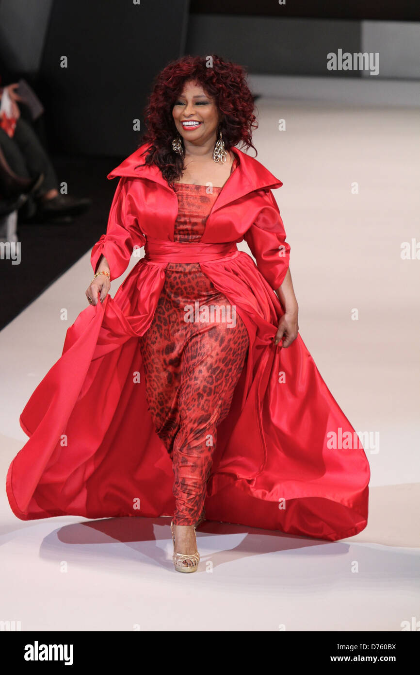 Chaka Khan The Heart Truth's Red Dress Collection - Runway - Fall 2012  Mercedes-Benz Fashion Week Hammerstein Ballroom New York Stock Photo - Alamy