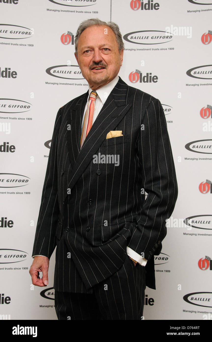 Peter Bowles The Oldie Of The Year Awards 2012 - arrivals. London, England - 07.02.12 Stock Photo