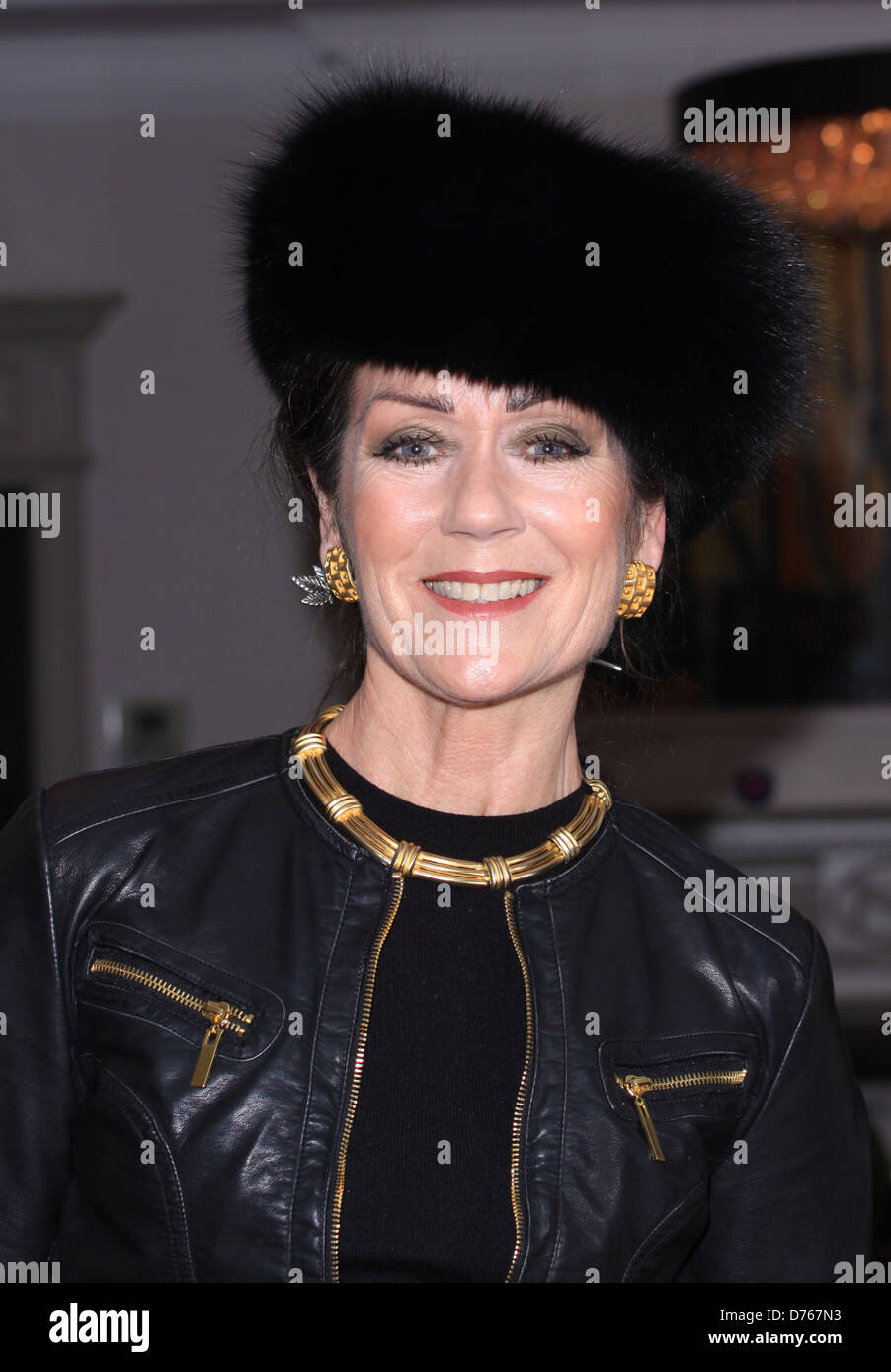 Lorraine Chase Caroline's Campaign Valentine Party held at Rydges Kensington London, England - 06.02.12 Stock Photo