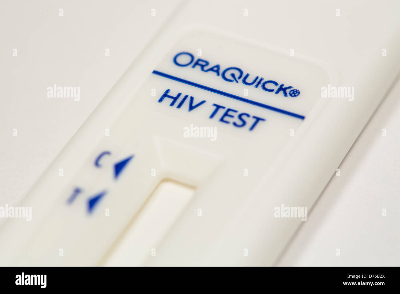 An Oraquick inhome HIV testing kit Stock Photo Alamy