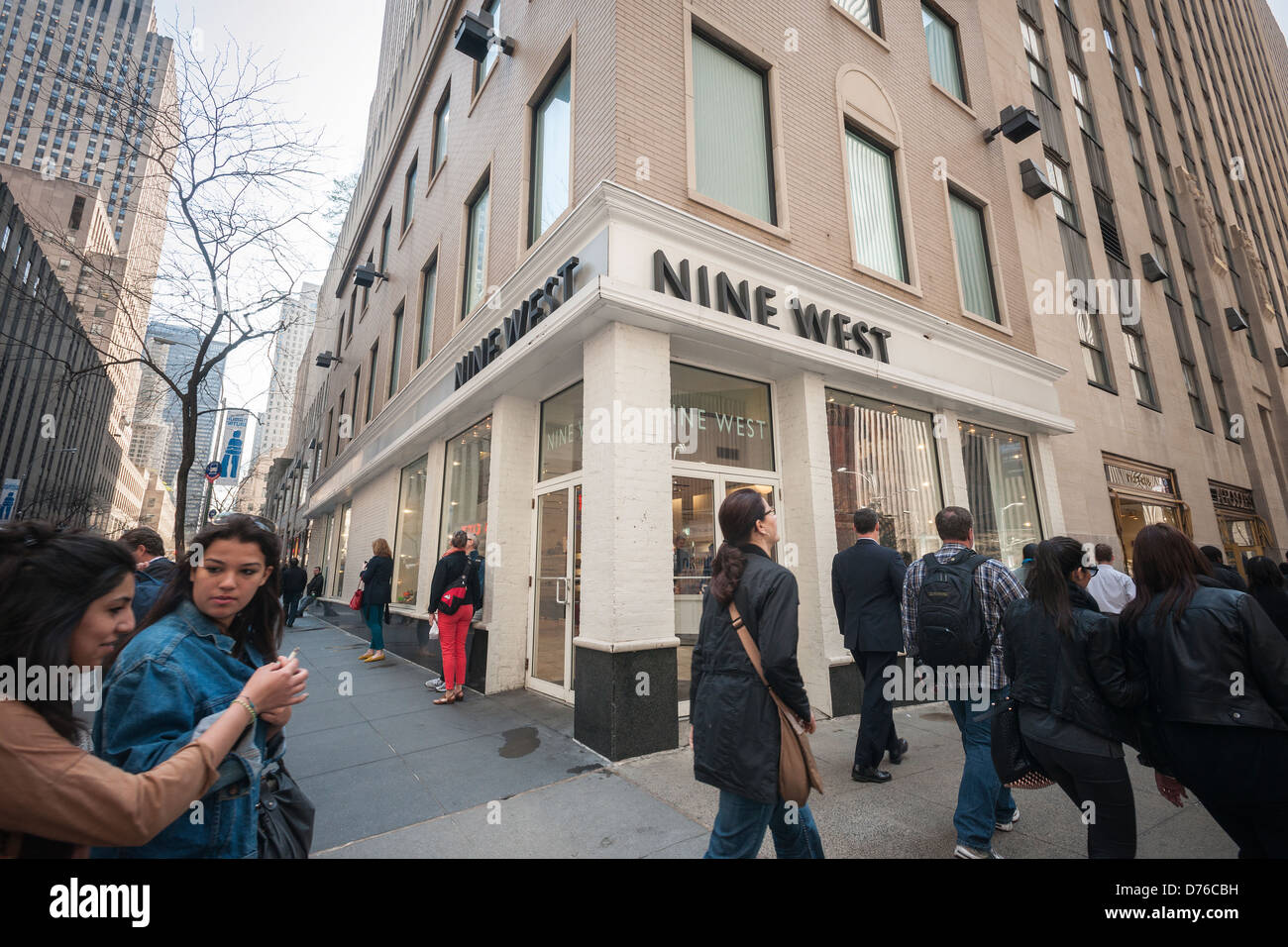 A Nine West store is seen in Midtown Manhattan in New York Stock Photo -  Alamy