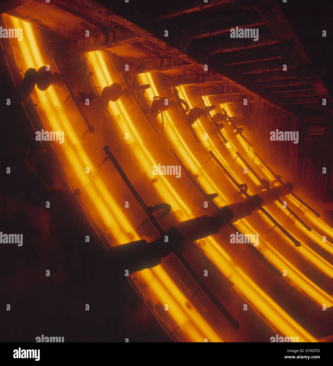 Continuous Casting Plant at Rotherham Engineering Steels U.K. Inside