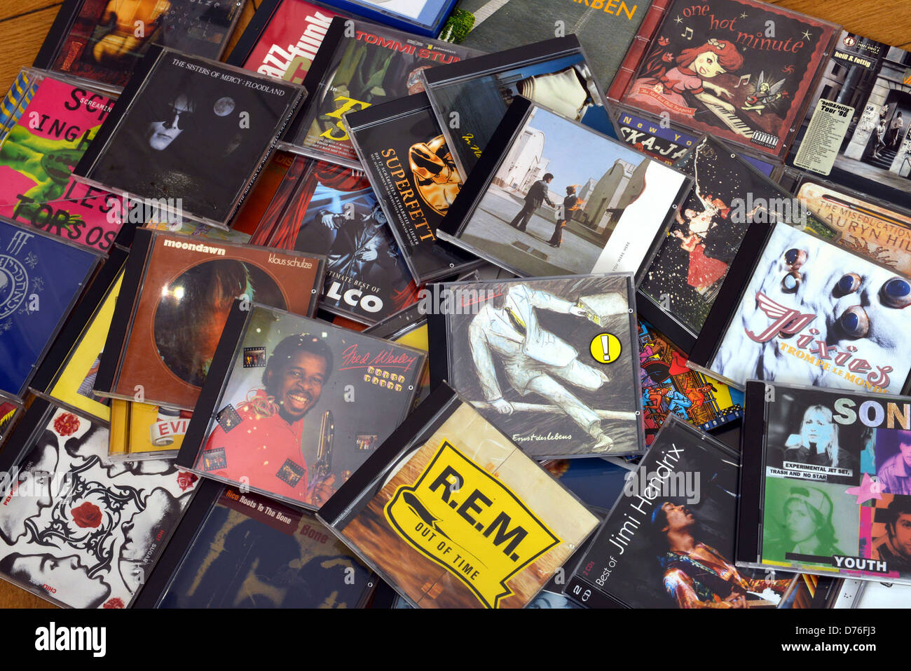 Music cds store hires stock photography and images Alamy