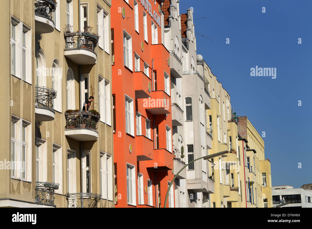 Old buildings Stuttgart place Charlottenburg Berlin Stock Photo