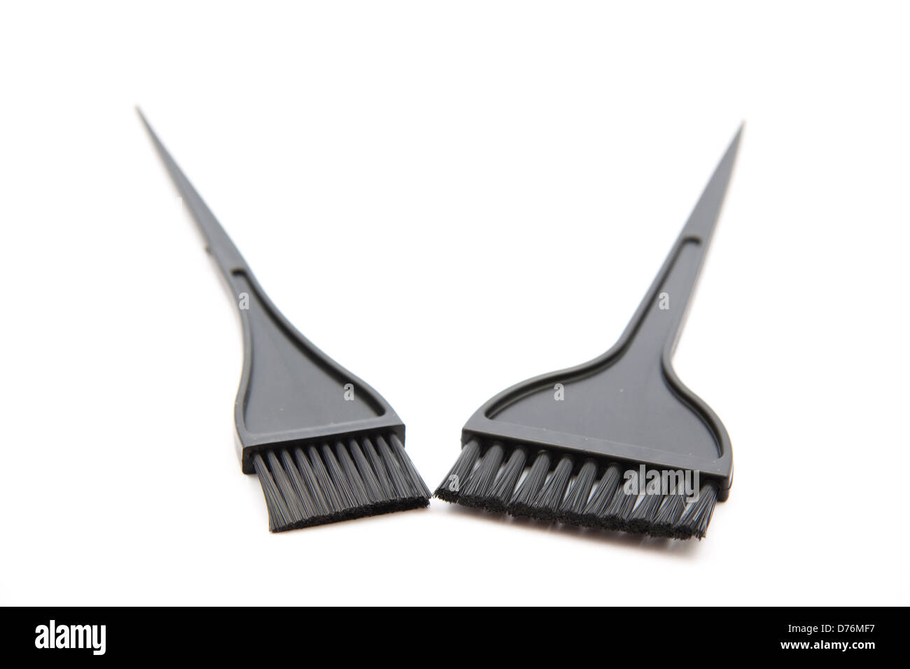 Hair dyes brush Stock Photo Alamy