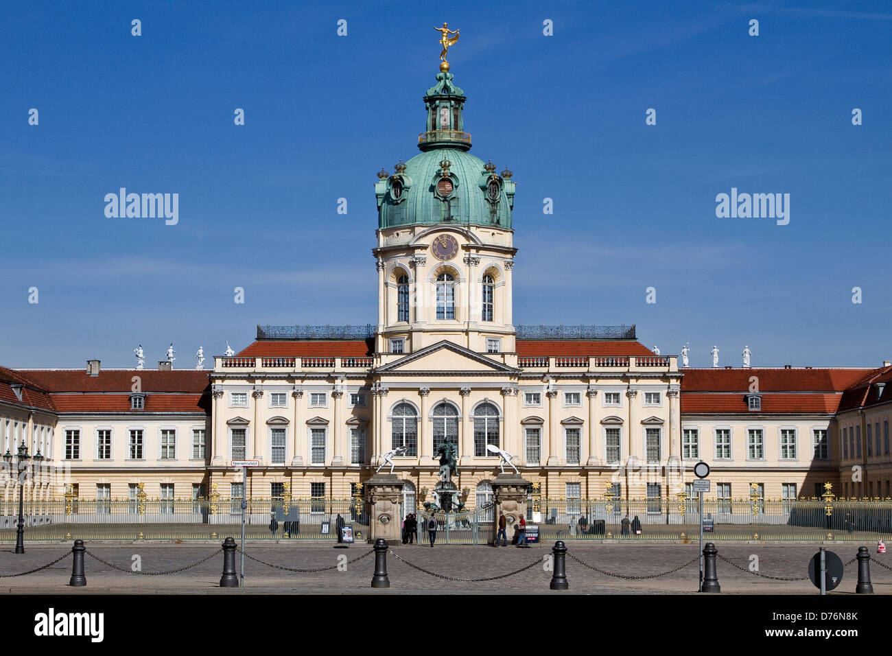 Slot, or Schloss Charlottenburg Palace is the largest palace in Berlin,  Germany and is situated in the district Stock Photo - Alamy
