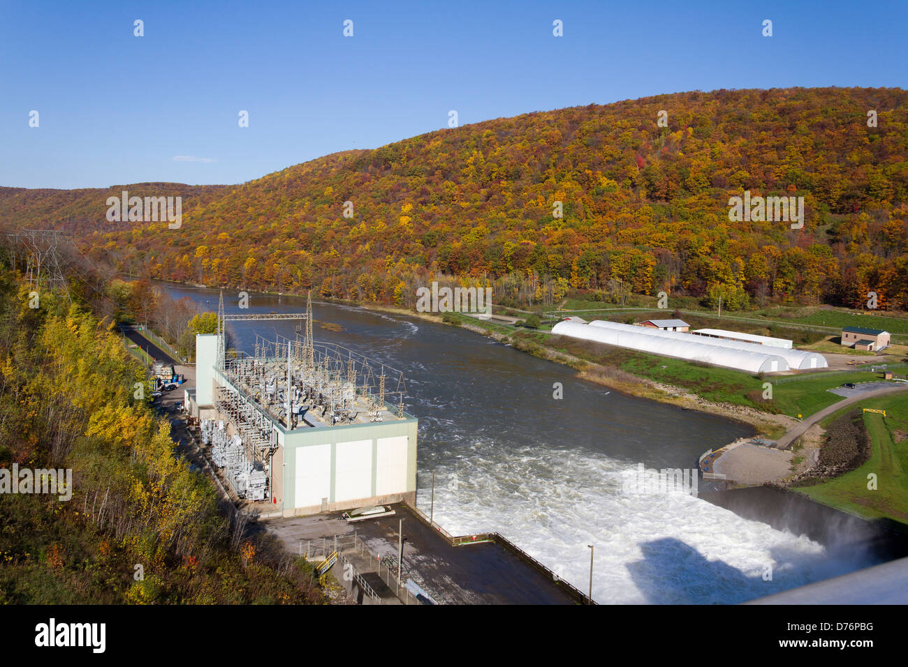 Seneca Pumped Storage Generating Station at Kinzua Dam, in the