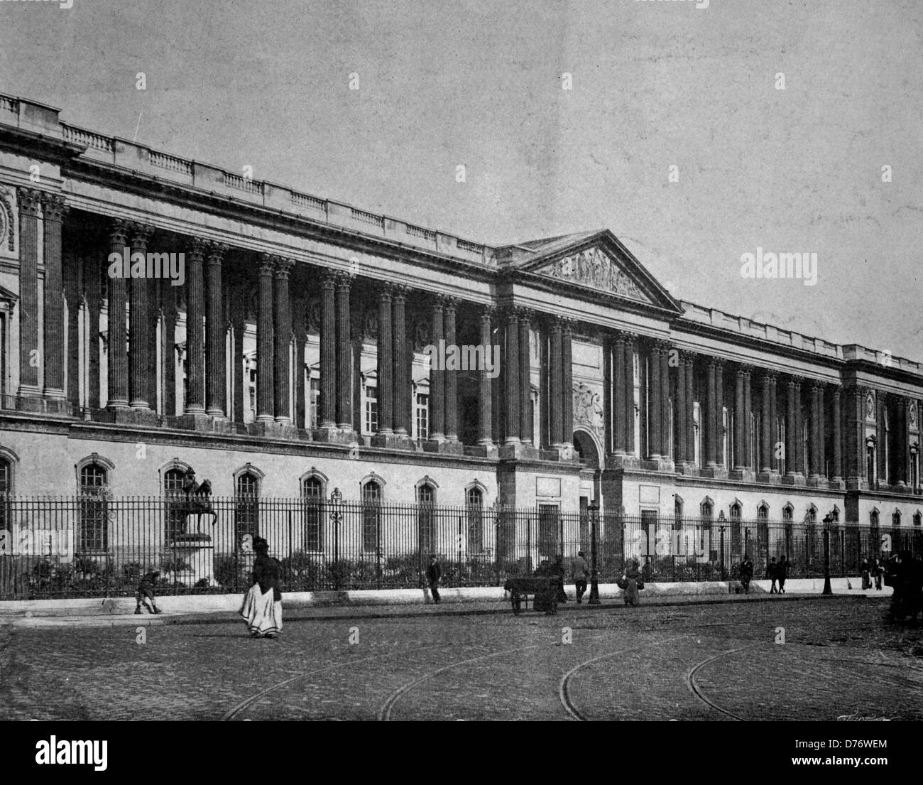 Louvre palace painting Black and White Stock Photos & Images Alamy