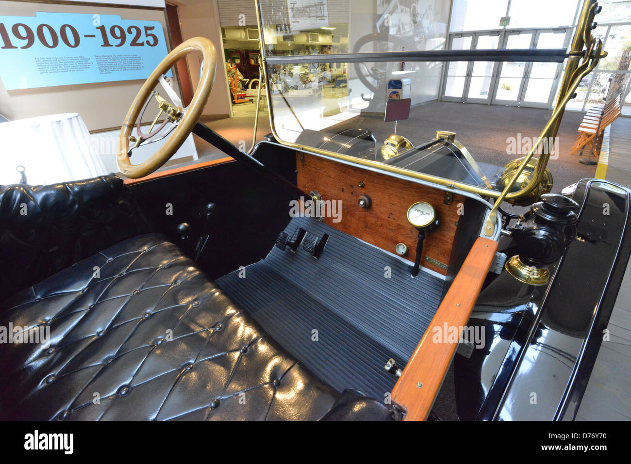 A vintage car in a museum in Reno Stock Photo - Alamy