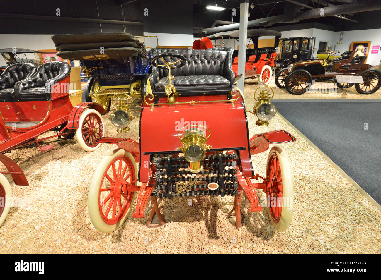 A vintage car in a museum in Reno Stock Photo - Alamy