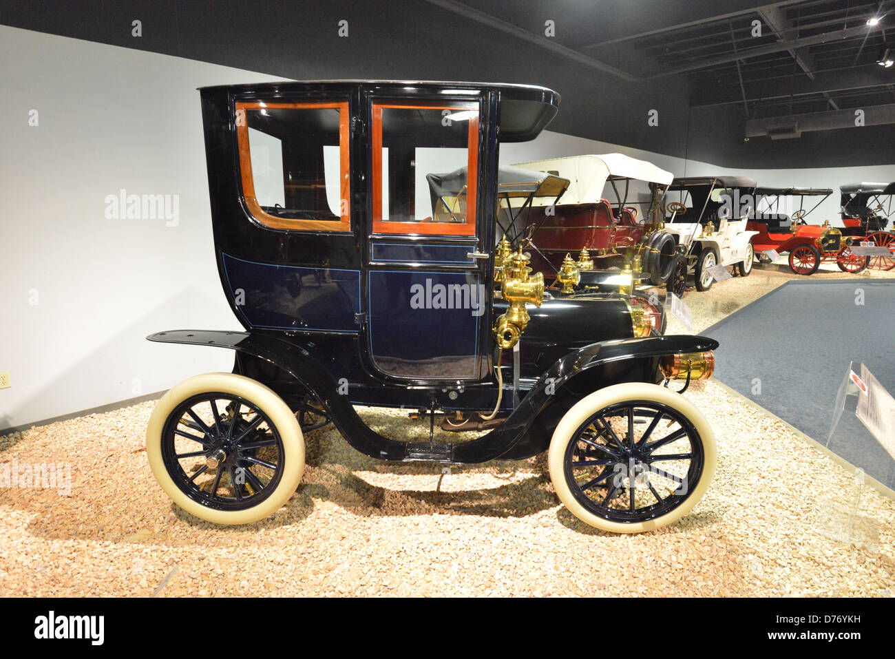 A vintage car in a museum in Reno Stock Photo - Alamy