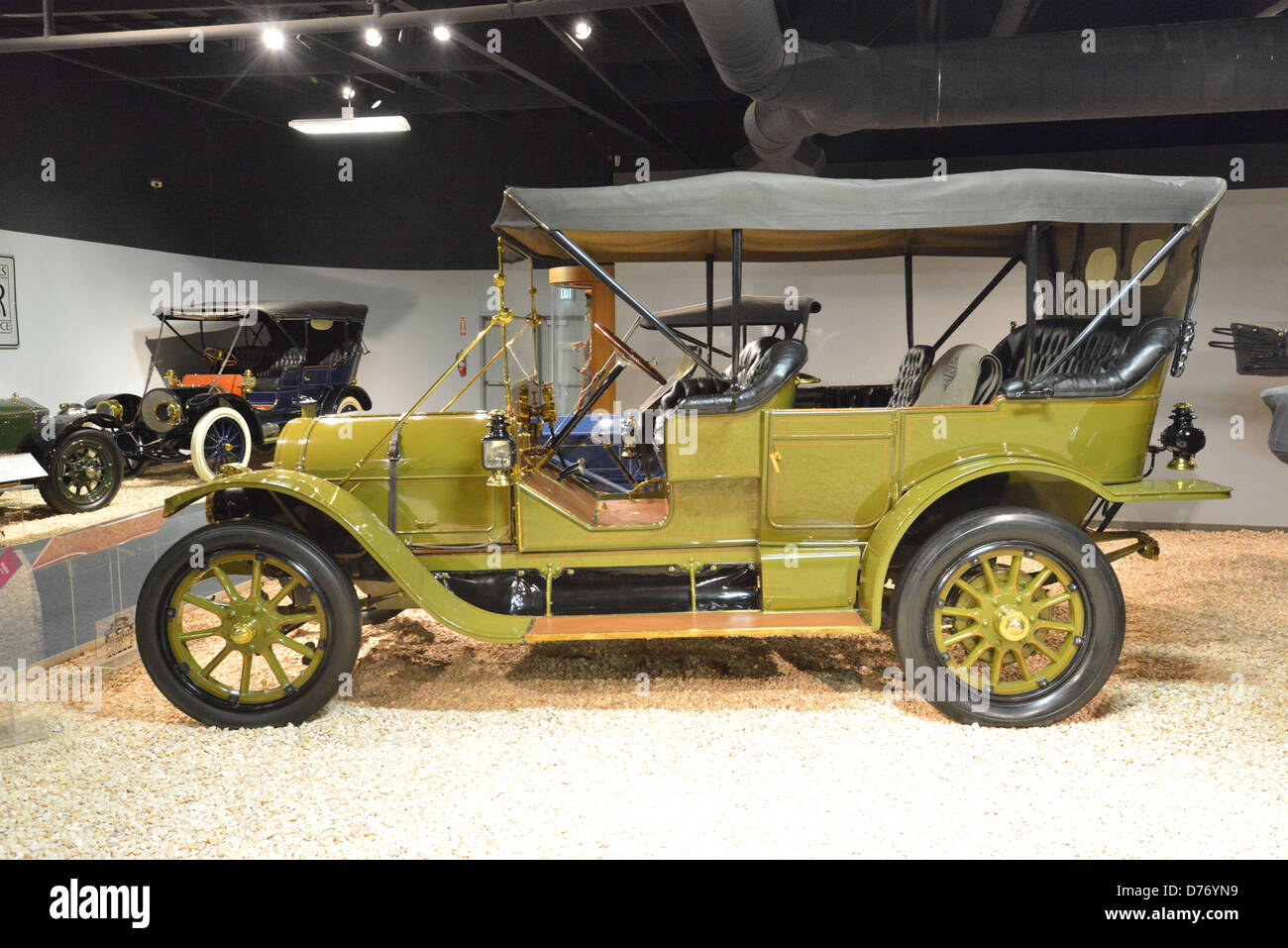 A vintage car in a museum in Reno Stock Photo - Alamy