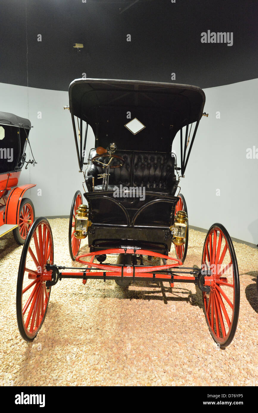 A vintage car in a museum in Reno Stock Photo - Alamy