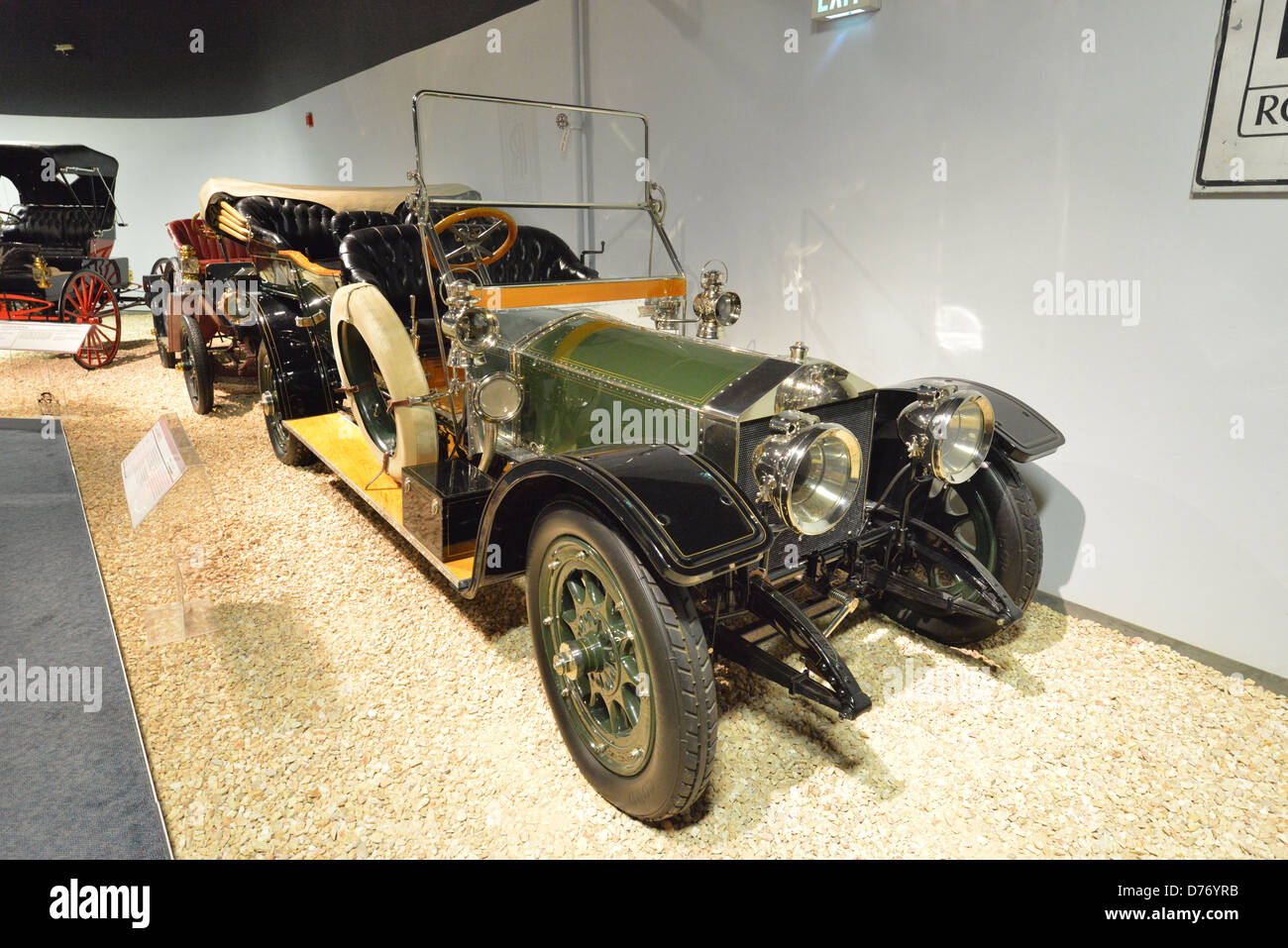 A vintage car in a museum in Reno Stock Photo - Alamy