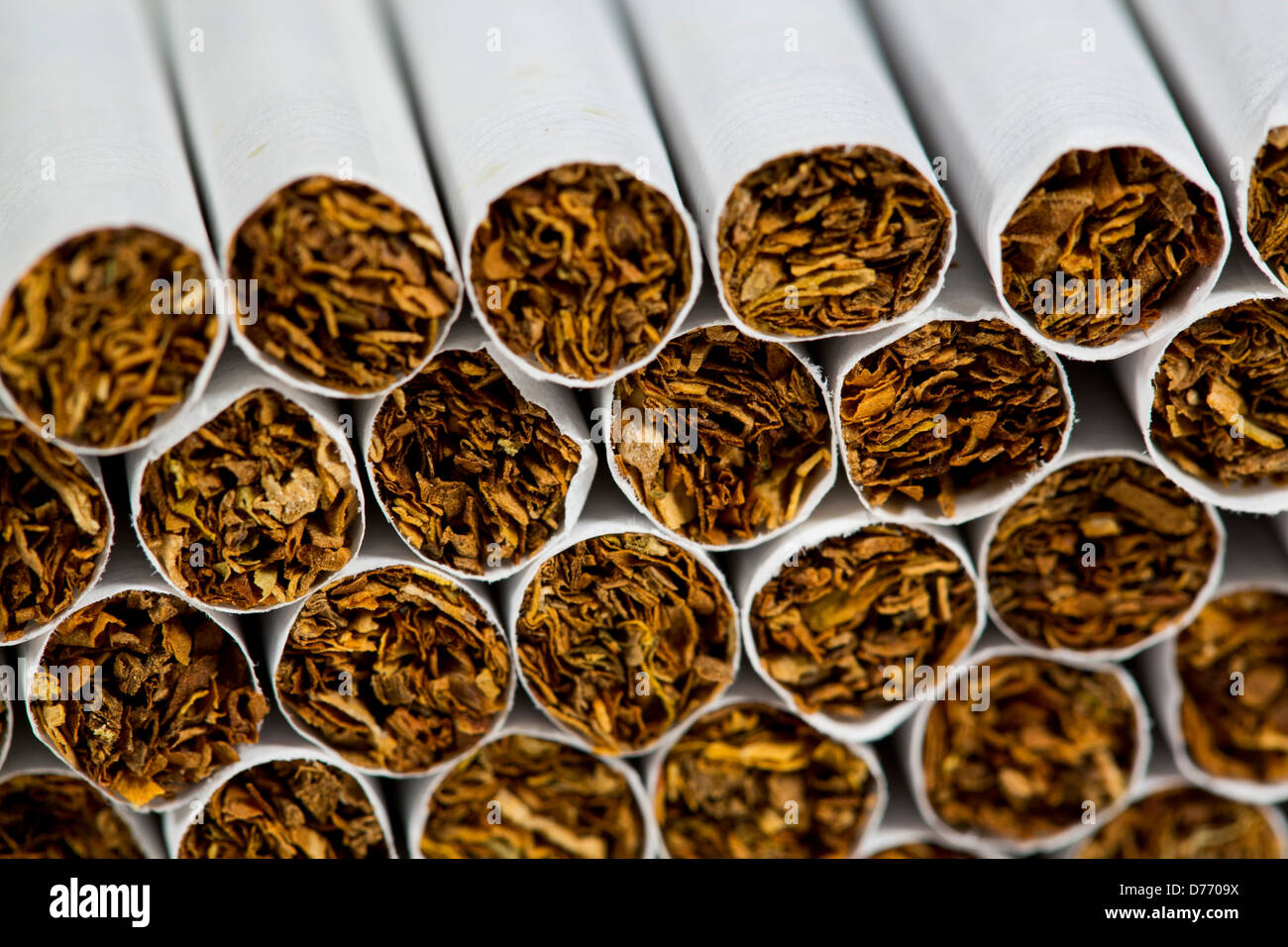 Loose, unpackaged cigarettes Stock Photo Alamy