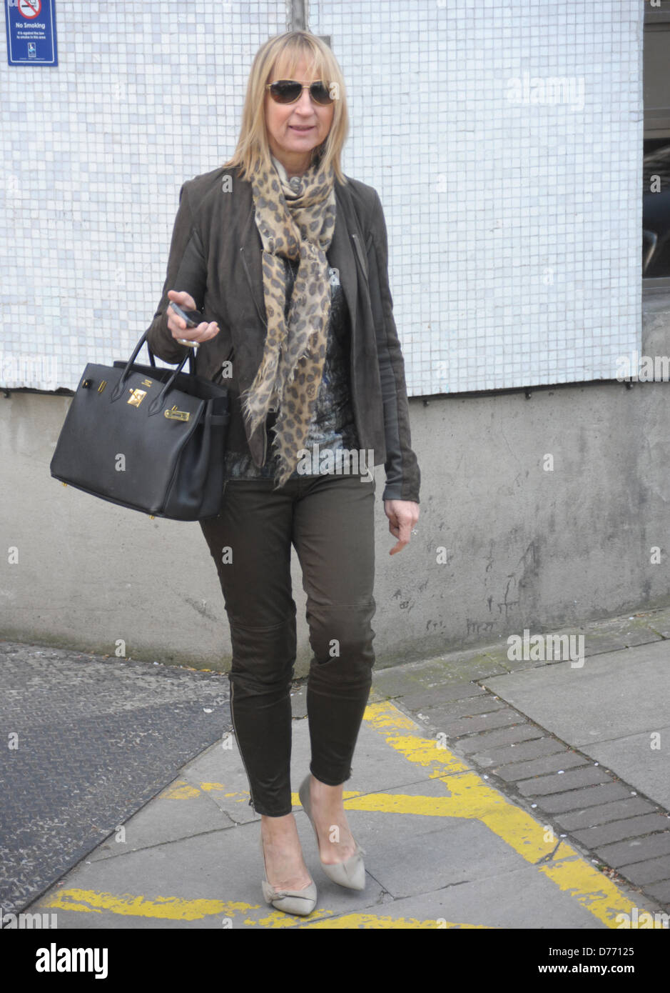 London, UK. 30th April 2013. Lisa Snowden and Kacey Ainsworth leave ITV