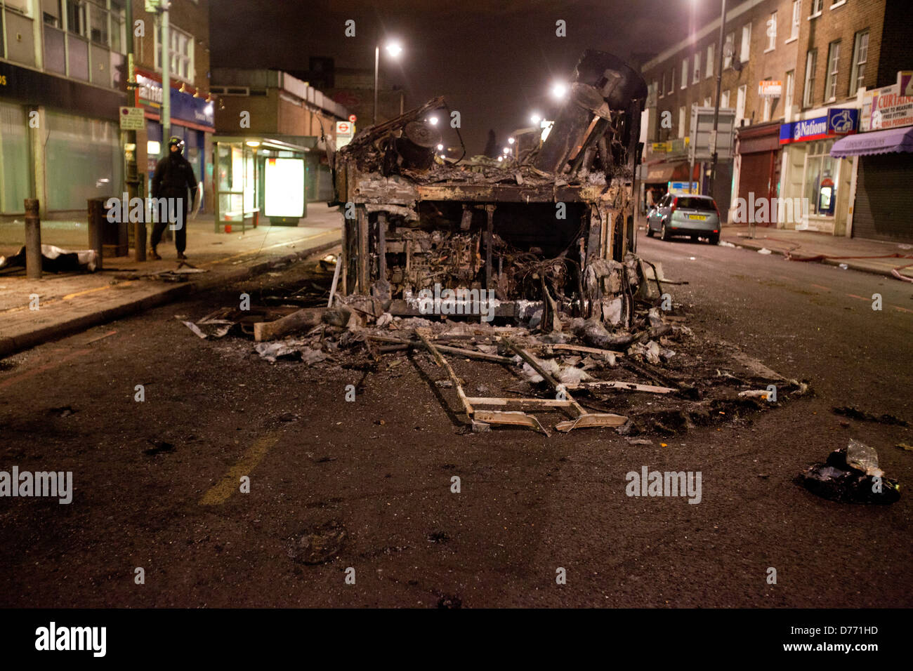 London Riots 2011, Tottenham Stock Photo Alamy