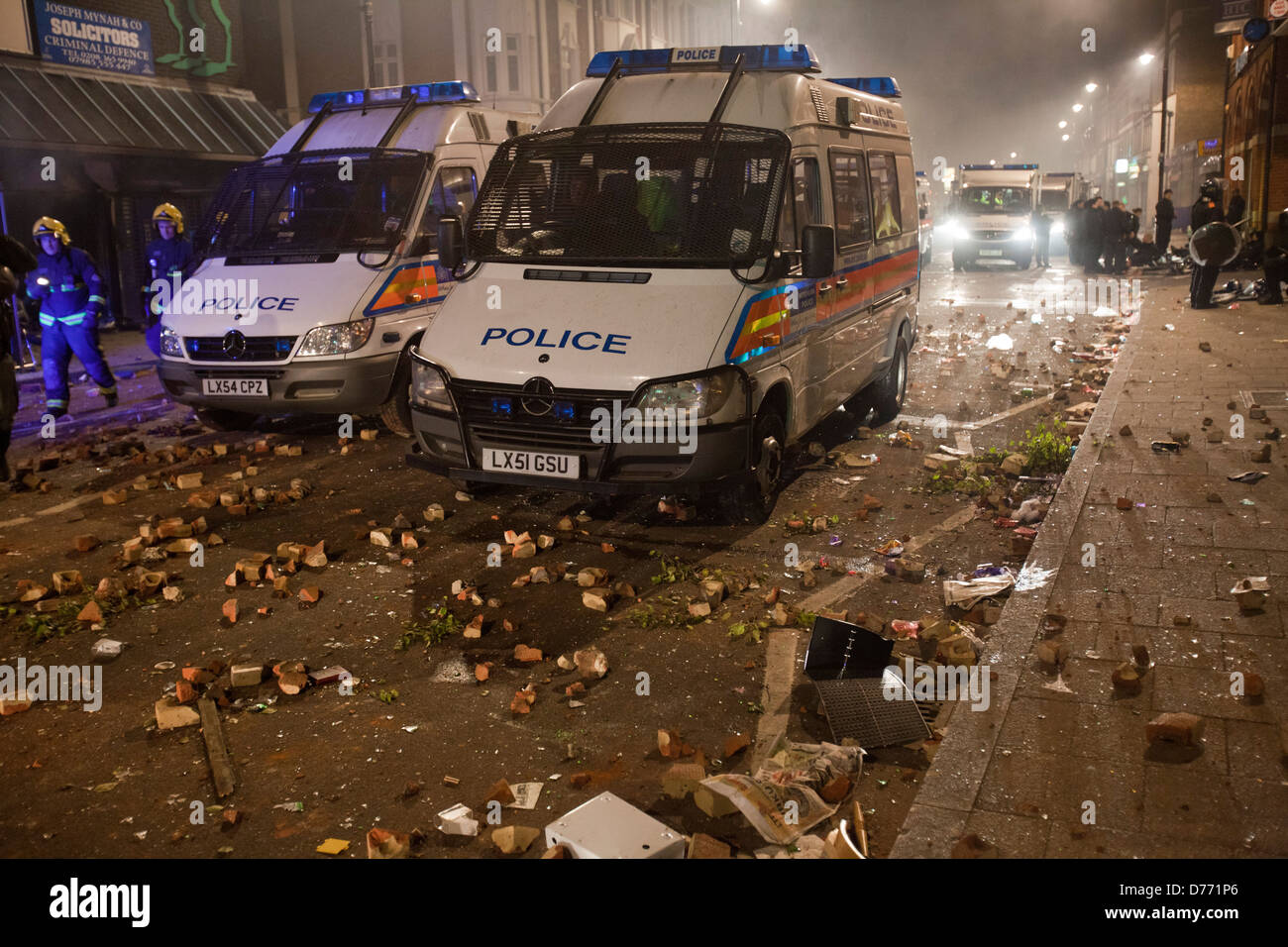 London Riots 2011, Tottenham Stock Photo Alamy
