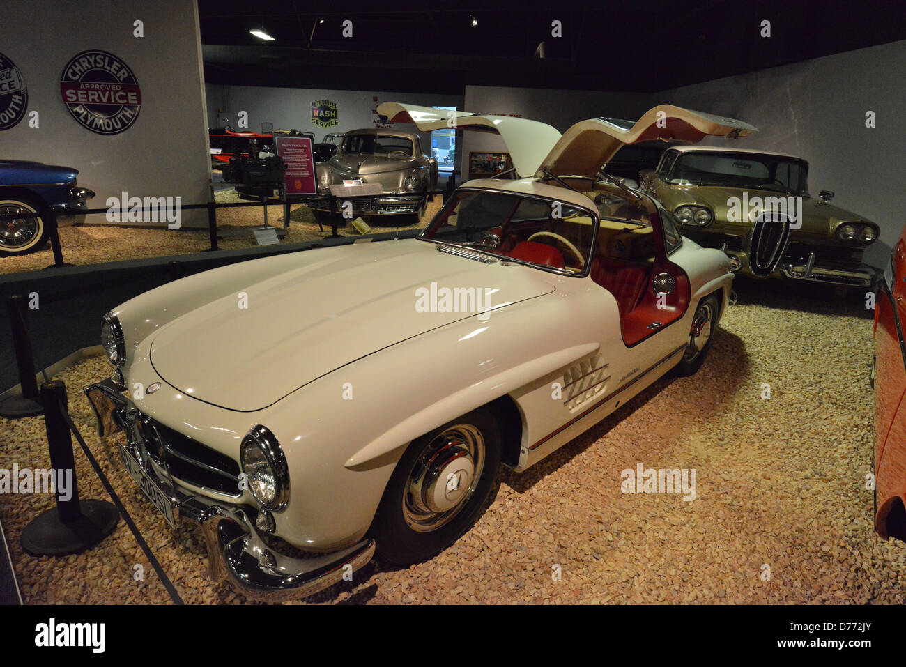 A classic car at the Reno car museum in America Stock Photo - Alamy