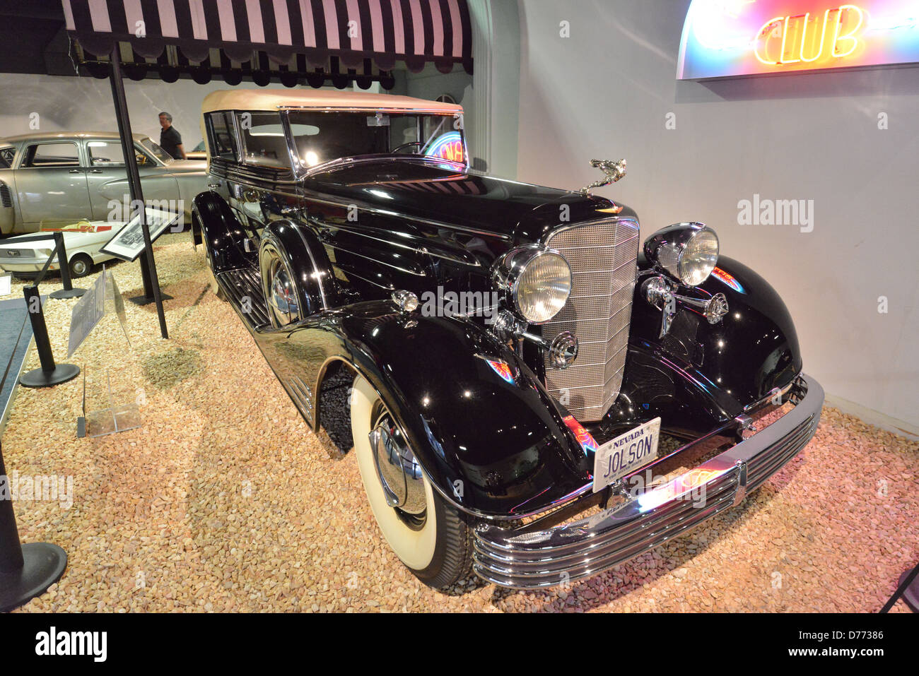 A classic car at the Reno car museum in America Stock Photo - Alamy