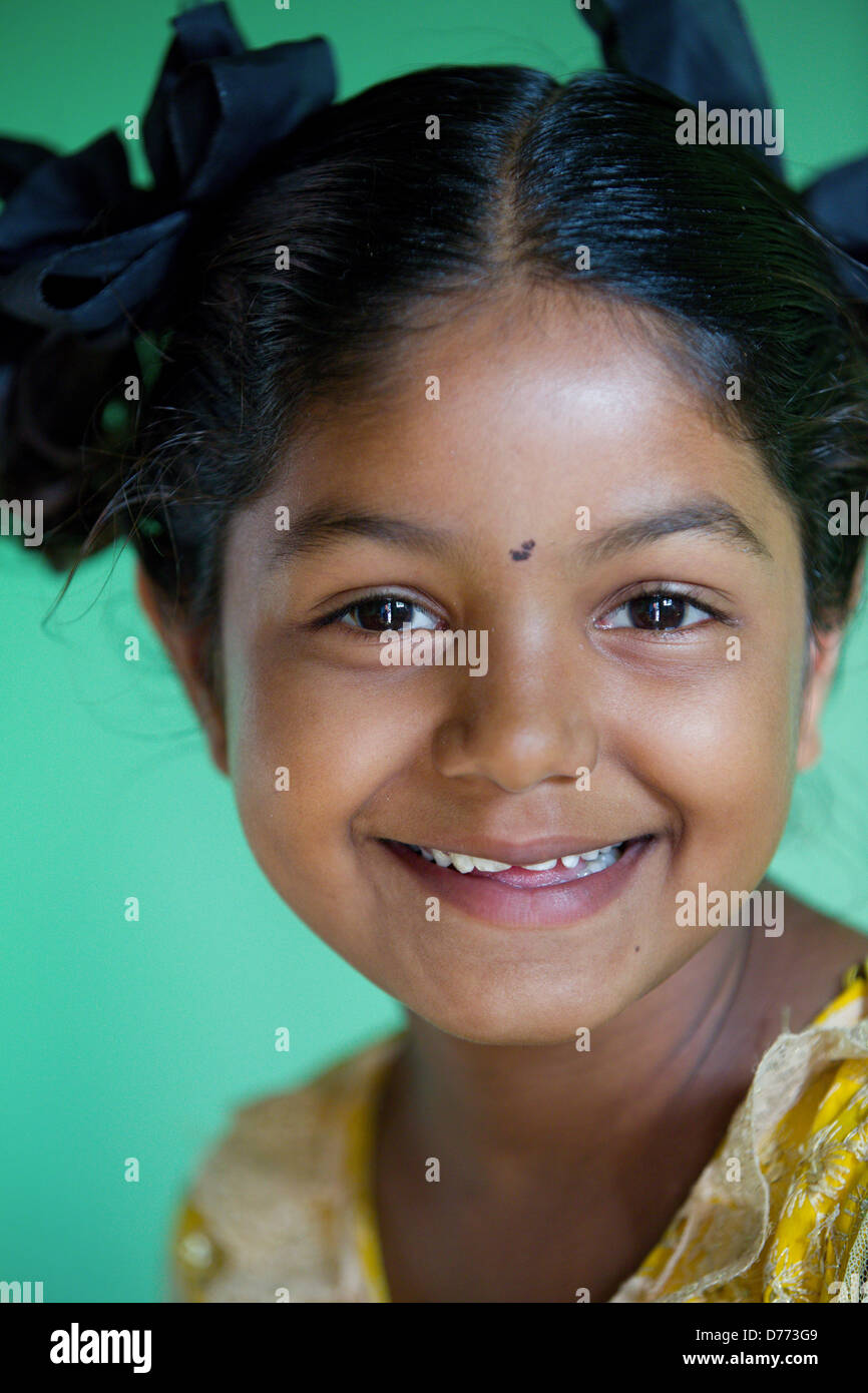 Indian girl Shalini Andhra Pradesh South India Stock Photo - Alamy