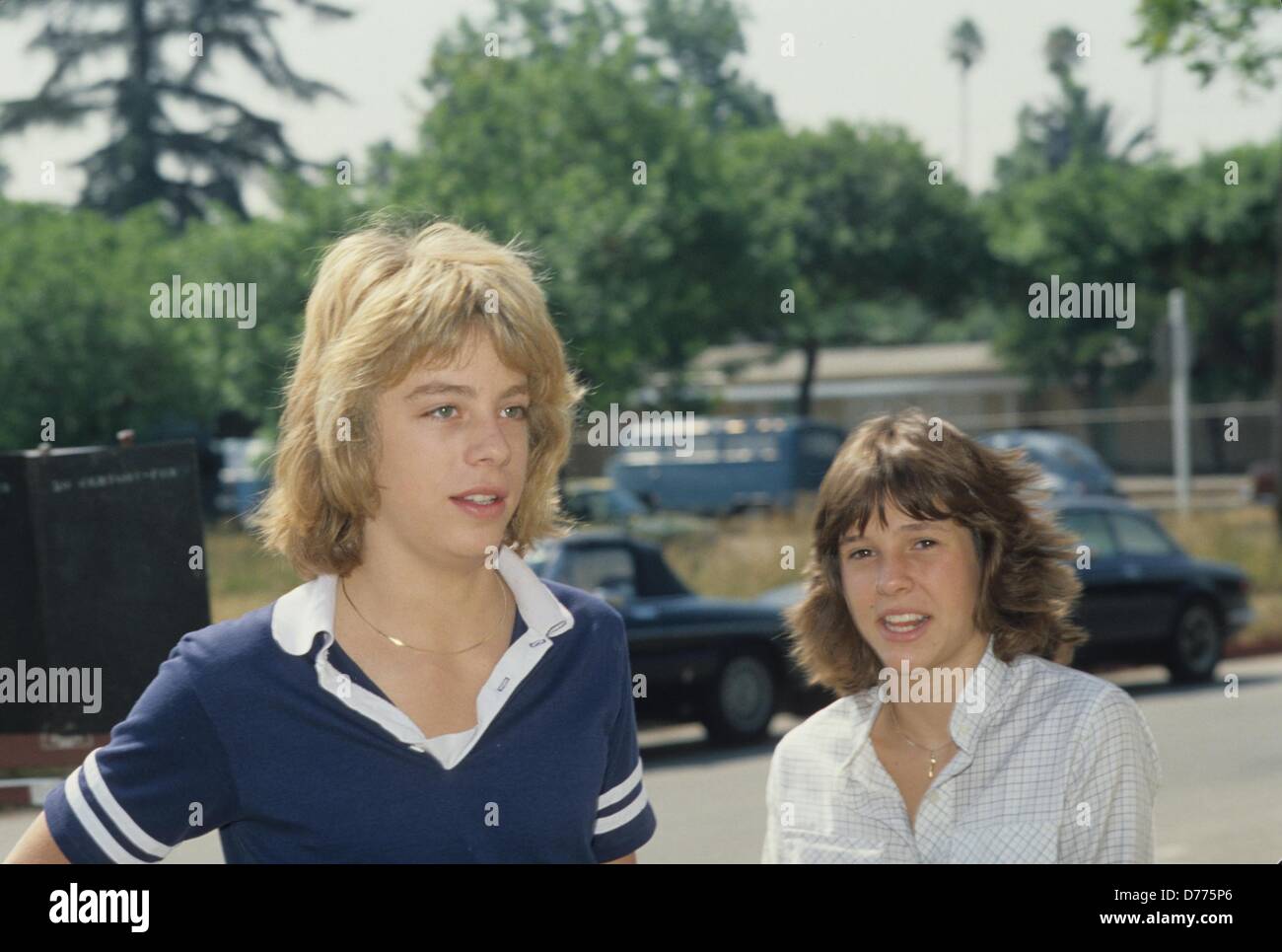 KRISTY MCNICHOL with Leif Garrett.g7305c.(Credit Image © Bob V. Noble