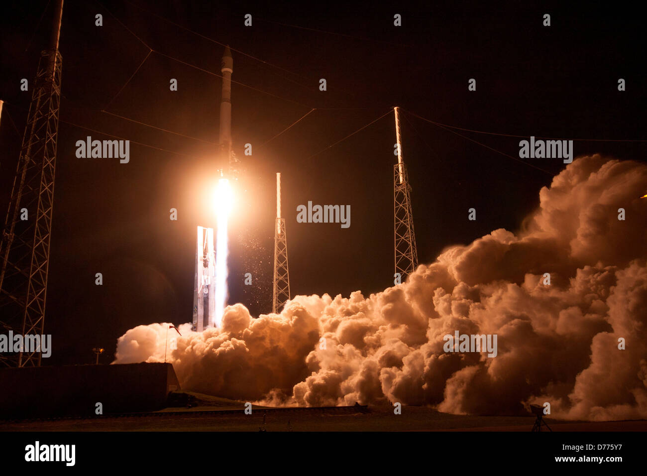 USA Florida Cape Canaveral Kennedy Space Center View space shuttle taking off Atlas V Atlas 5