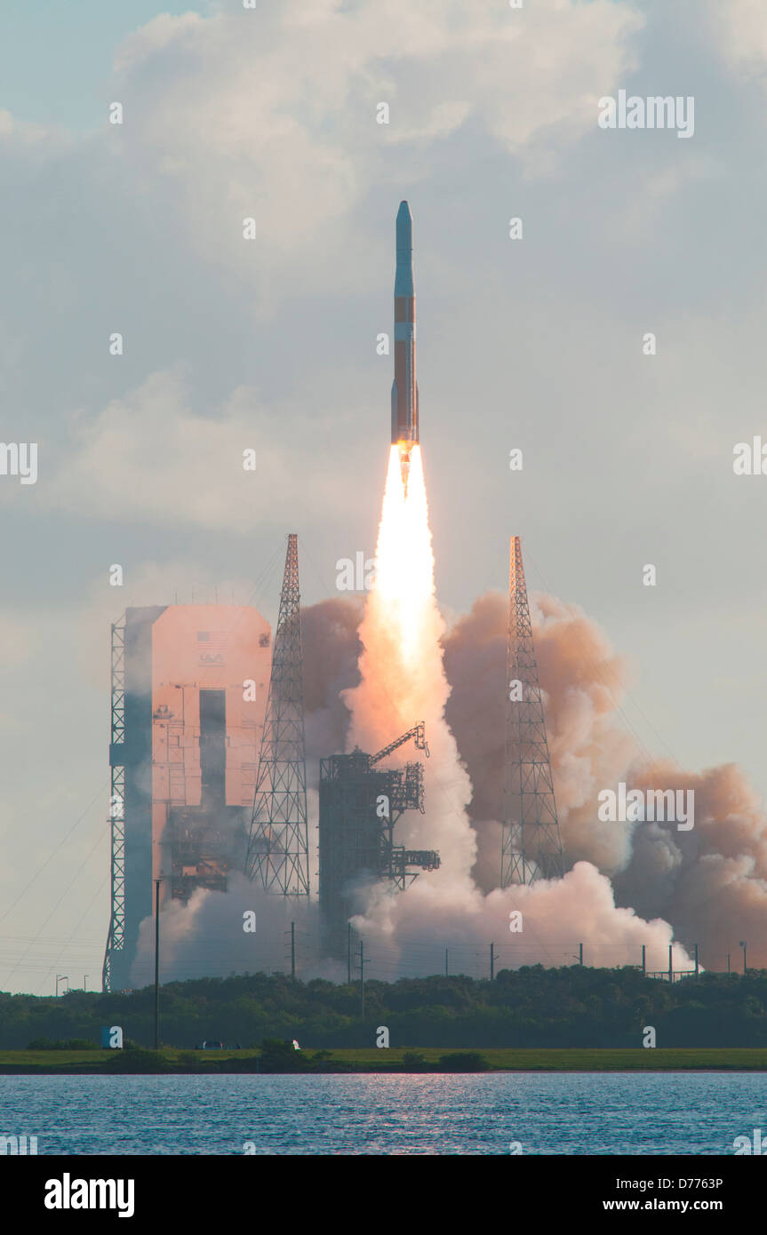 USA Florida Cape Canaveral View space shuttle taking off United Launch