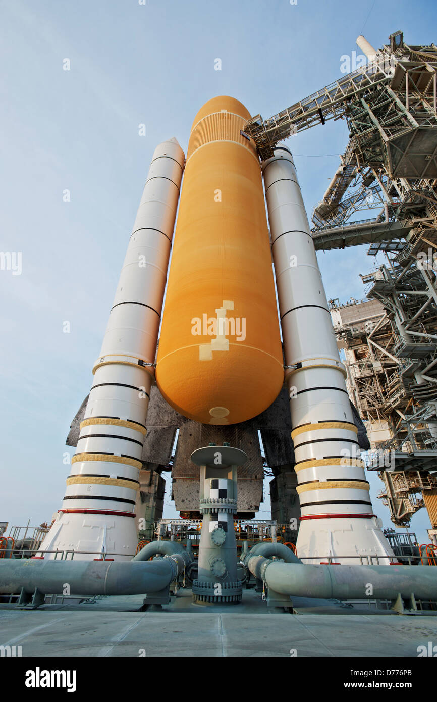 Sts 135 Space Shuttle Out At The Pad Photos