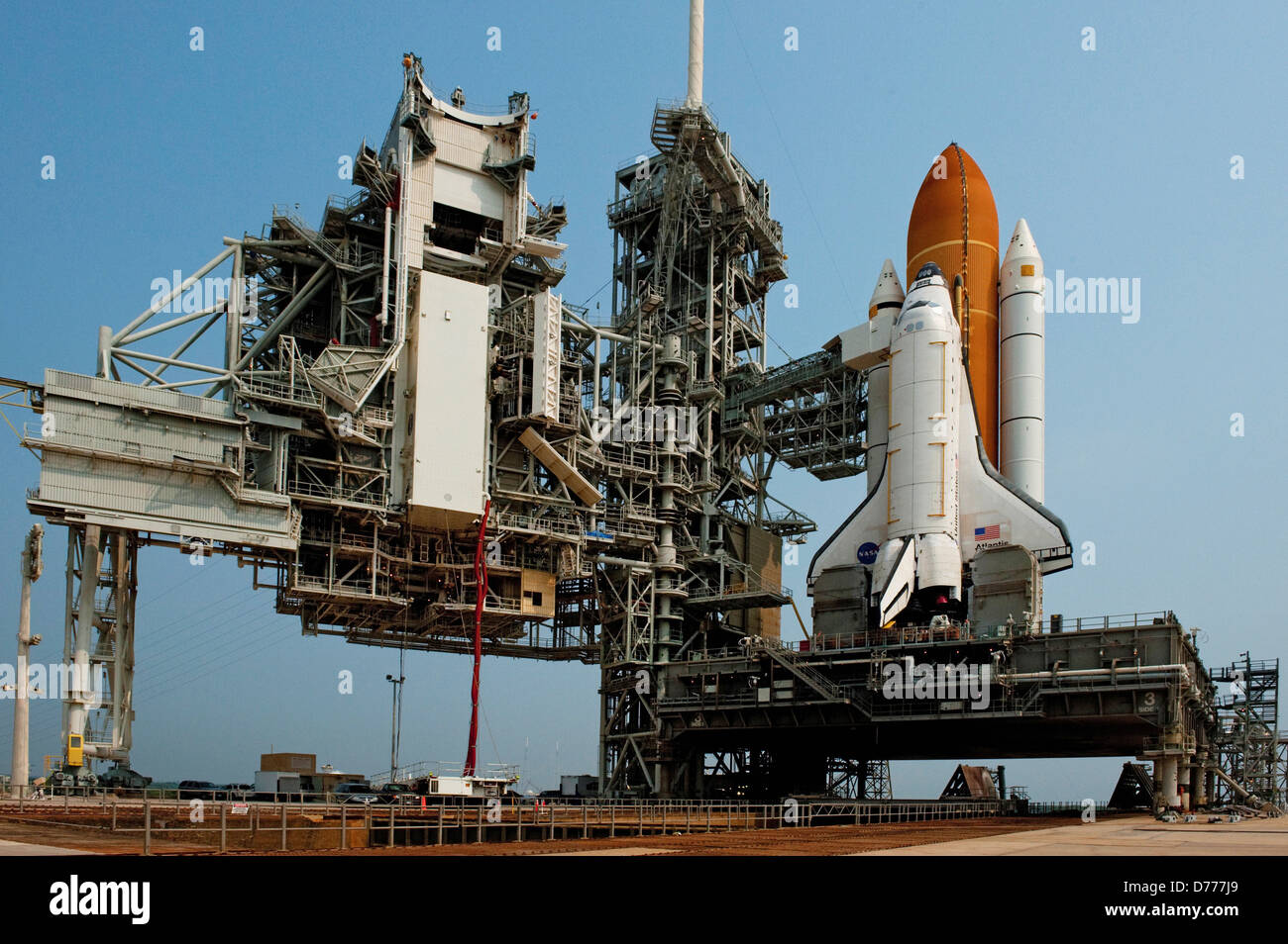 Sts 135 Space Shuttle Out At The Pad Photos