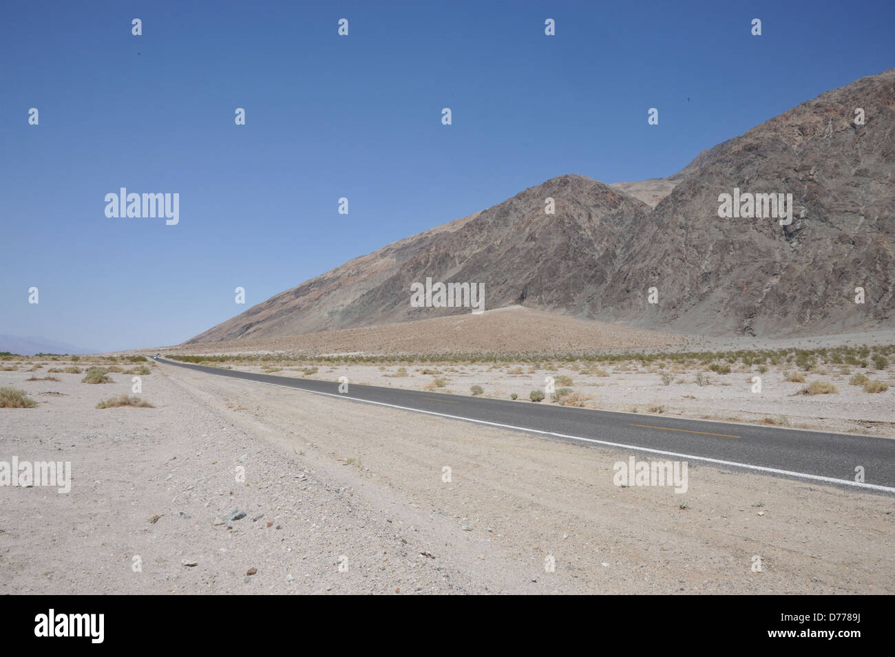 The bottom of Death Valley, Nevada Stock Photo Alamy