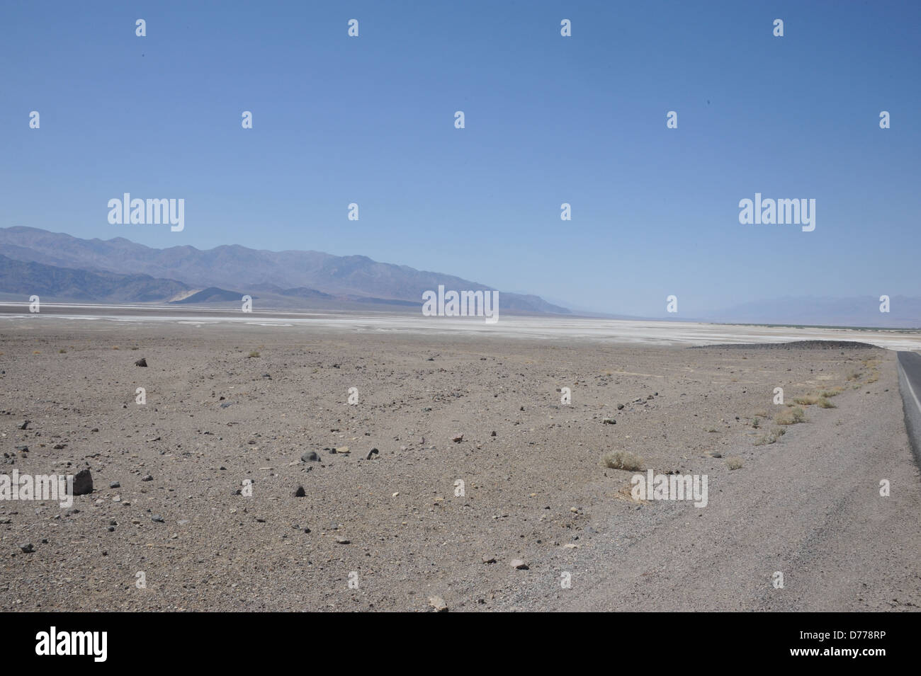 The bottom of Death Valley, Nevada Stock Photo Alamy