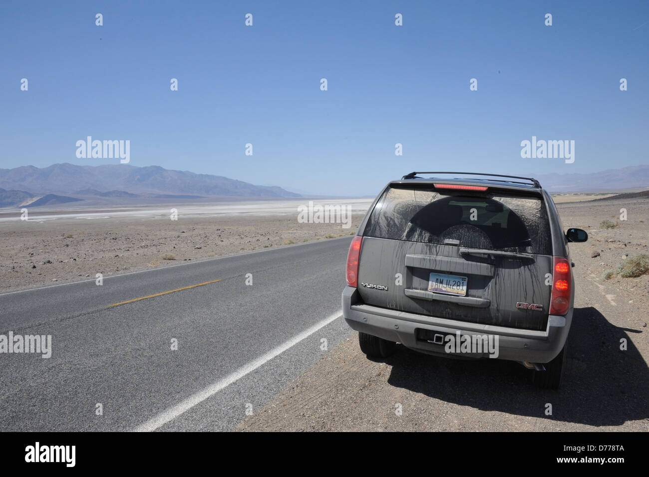 The bottom of Death Valley, Nevada Stock Photo Alamy