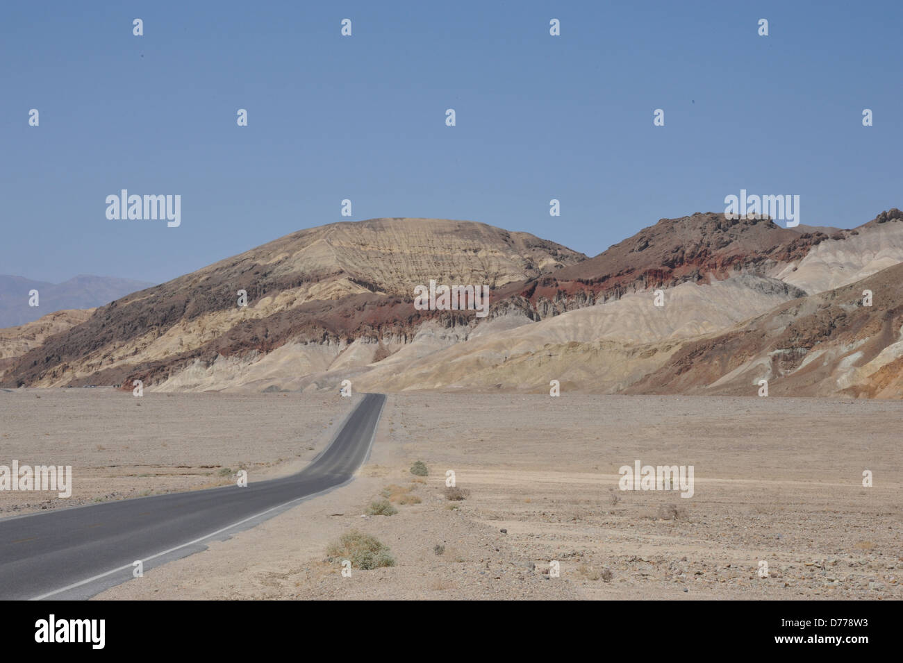 The bottom of Death Valley, Nevada Stock Photo Alamy
