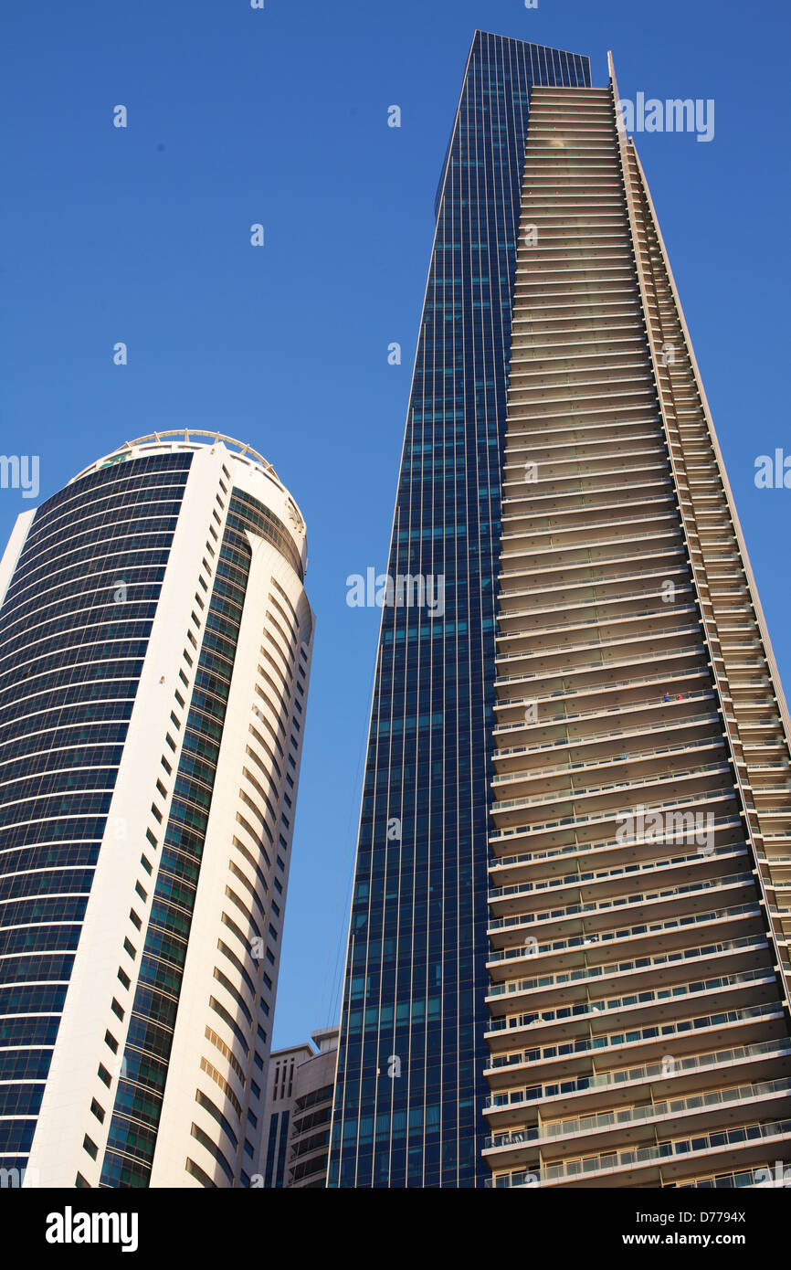 Tall buildings in Dubai, UAE Stock Photo - Alamy