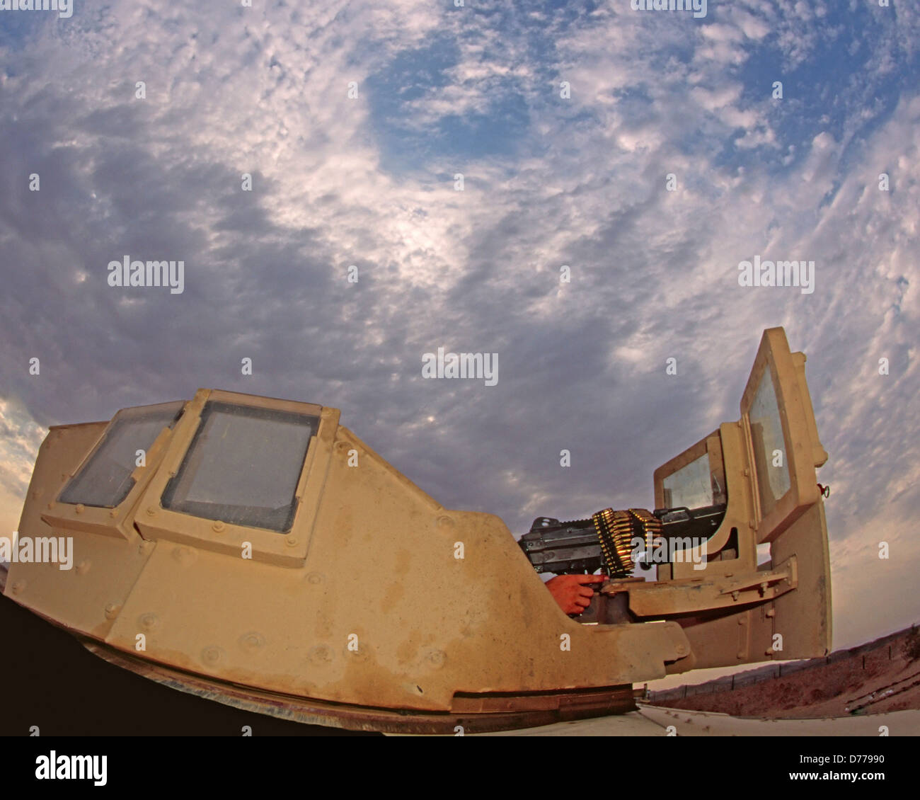 Gun Turret Stock Photo Alamy