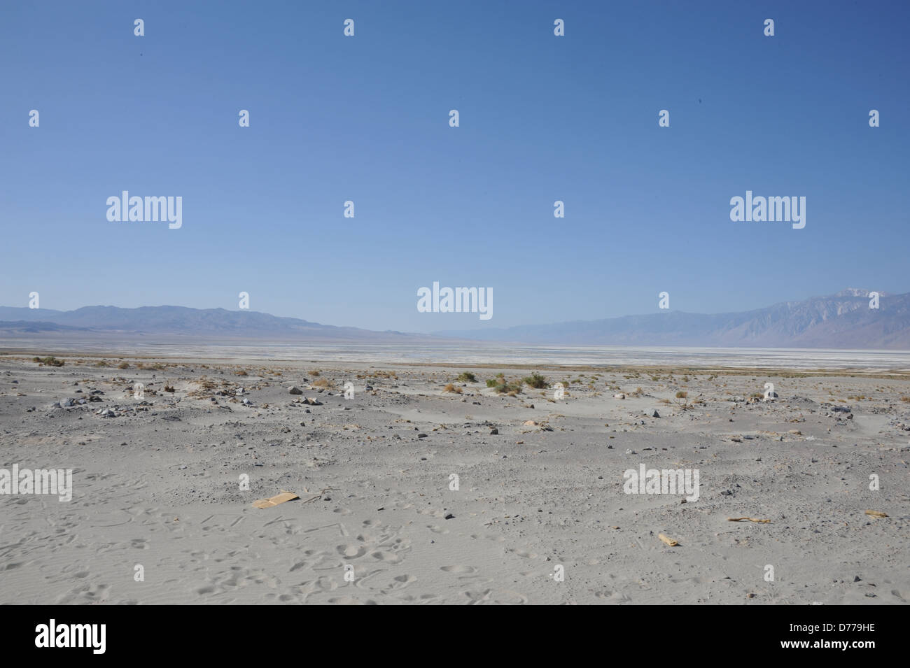 The bottom of Death Valley, Nevada Stock Photo Alamy