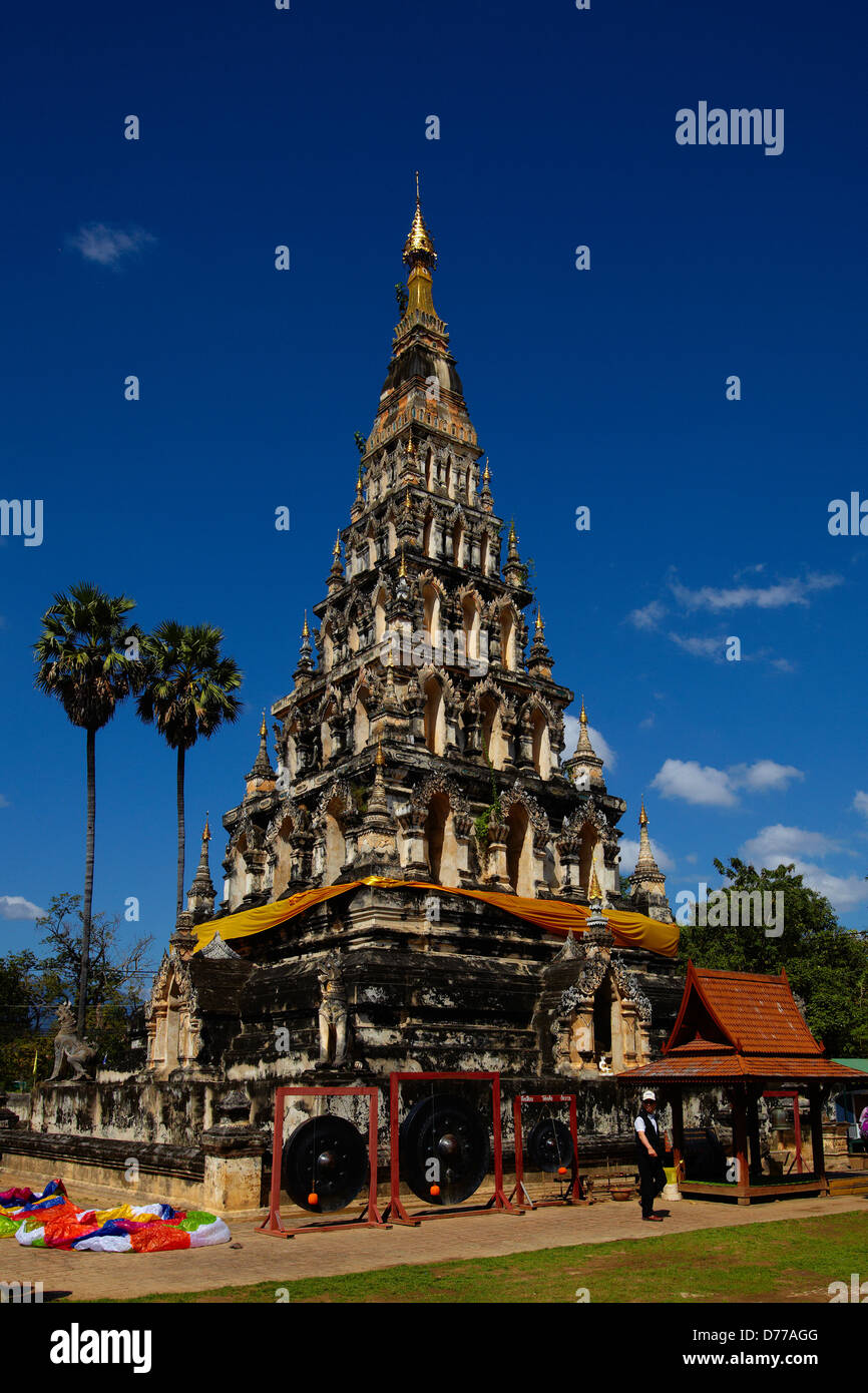 Thailand Wiang Kum Kam city Chedi Liam Temple temple was built c.1287 ...