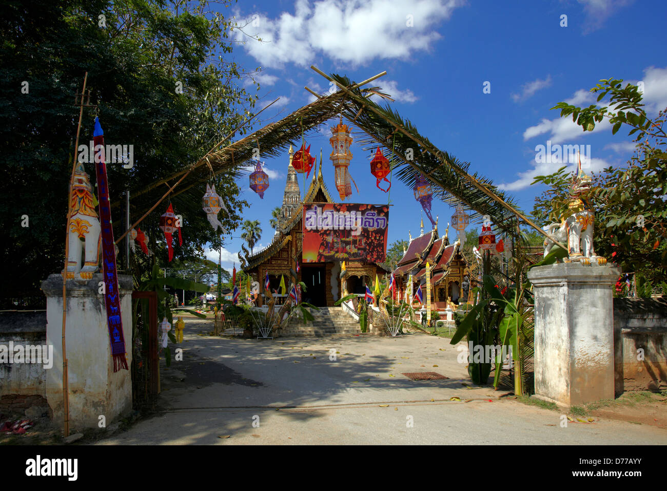 Thailand Wiang Kum Kam city Chedi Liam Temple temple was built c.1287 ...