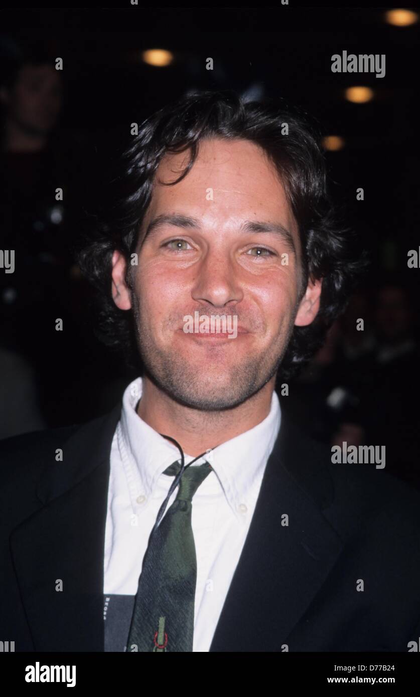 PAUL RUDD.The Playwright's the thing at Broadhurst theatre in New York