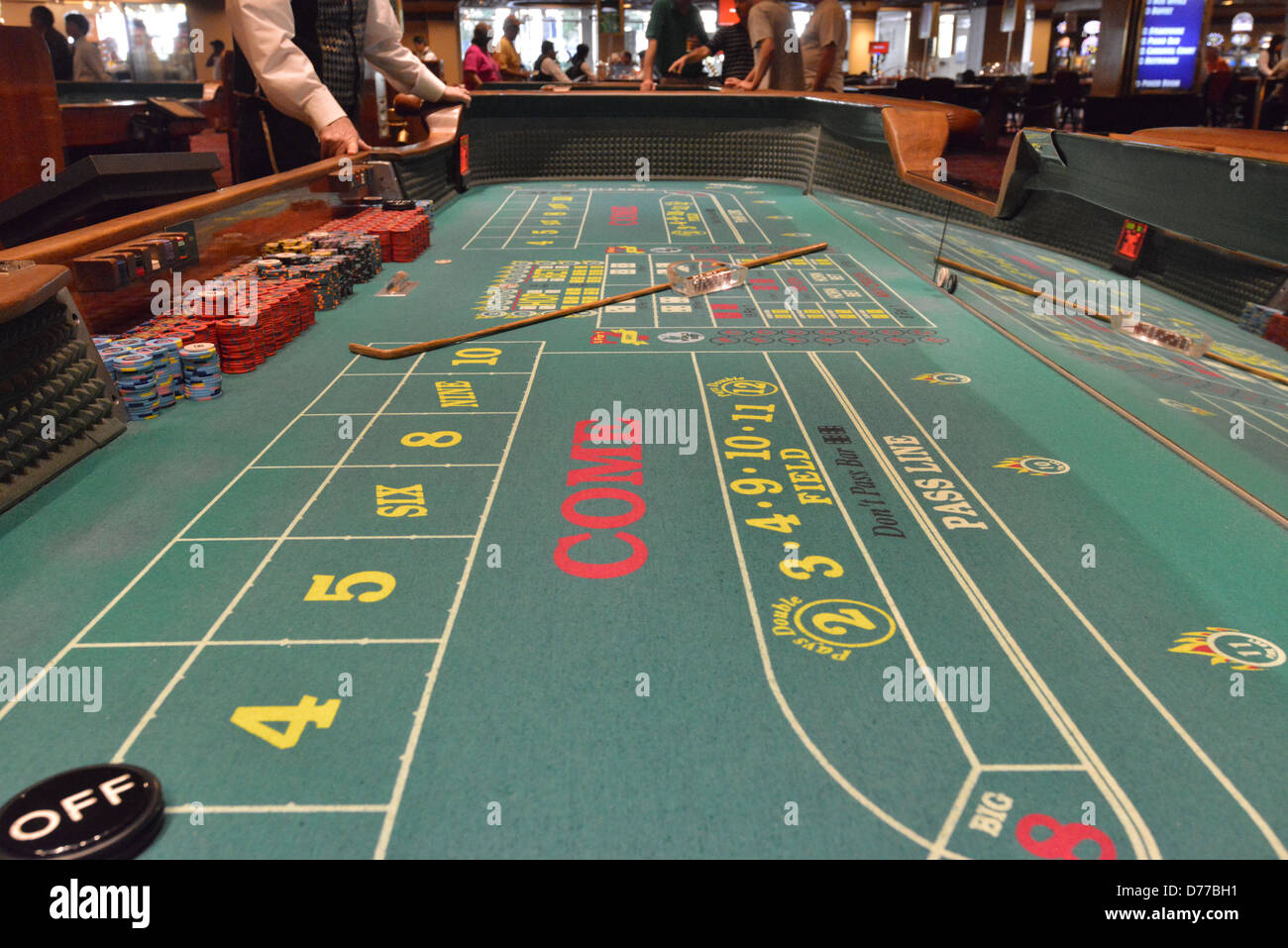 Craps table hires stock photography and images Alamy