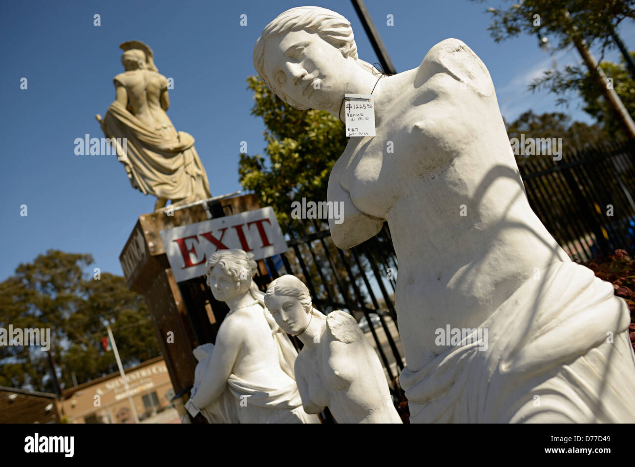 san francisco statue sale Stock Photo Alamy